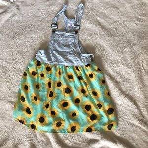 Target Sunflower overall dress